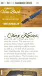 Mobile Screenshot of chaxknives.com